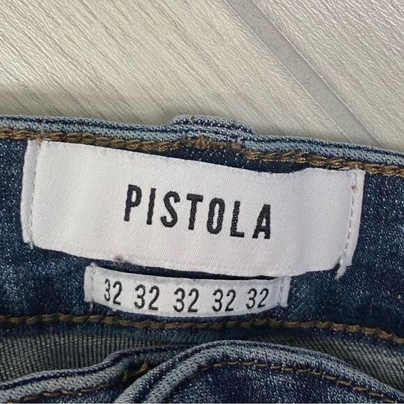 Pistola | High Rise Dark Wash Skinny Jeans Size 32 - Picture 7 of 8